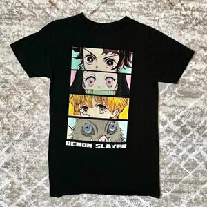 Demon Slayer Anime Graphic T-Shirt | Size S | 100% Cotton